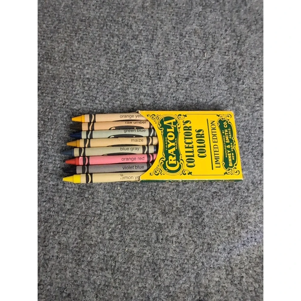 Vtg Crayola No 8 Limited Edition Collector's Retired Colors 1991‎ Binney & Smith